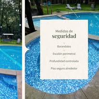 Alberca de noche en Casa Luna