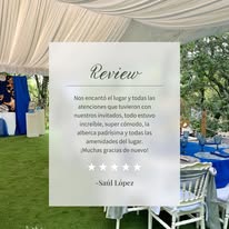 Decoración temática azul